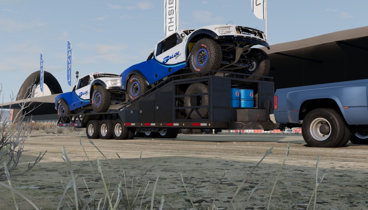 BeamNG Baja Crew 30Ft Off-road Trailer OFFICAL VERSION